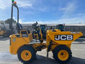 Mini-chargeuse JCB d'occasion 4x4 à roues motrices, remorque benne, chargeuse frontale compacte pour travaux de construction et agricoles - Product Image 6
