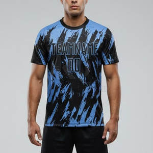 Maillot d'équipe personnalisé imprimé par sublimation, fabriqué avec un tissu léger et respirant, coupe confortable, idéal pour les professionnels - Product Image 3