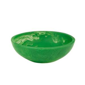 FRESIN BOWL <b>COLOUR</b> FULL Handmade <b>Resin</b> Salad Bowl with <b>RESIN</b> and Aqua Swirl Pattern Fruit Bowl Used in Home Hotel Buffet - Product Image 4