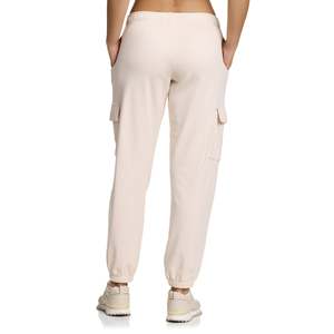 Venta caliente algodón polar deportes Jogger pantalones transpirables entrenamiento holgado pantalones de chándal bolsillos de secado rápido pantalones de carga de ajuste suelto mujeres - Product Image 3