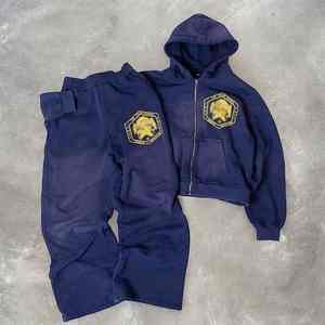 Traje de sudor para hombre más vendido de calidad superior Color sólido Hombres cómodos Trajes de sudor para la venta - Product Image 1