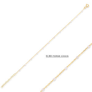 สร้อยข้อมือเงินแท้ 925 ดีไซน์เคลือบสีขาว งานฝีมือตุรกี ทันสมัย เหมาะเป็นของขวัญแต่งงาน - Product Image 5