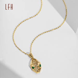 Au750 18k suudi altın kolye pawnable serpantin kolye kişilik kolye yılan kolye oro 18k orijinal - Product Image 4