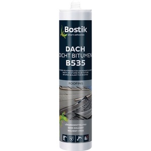 B535 Black Bitumen Roof Sealant 300ml Cartridge 300ml Bostik <b>Seals</b> - Product Image 1