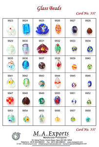 Cuentas de cristal de lujo de Murano de aspecto atractivo de diseño único para hacer pulseras, joyería de lujo única, diseño personalizable - Product Image 4