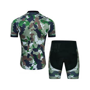 Fabrication en usine de vêtements de sport maillot de cyclisme avec short couleur personnalisée maillot de cyclisme de haute qualité avec short pour adulte - Product Image 2