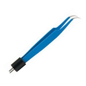 Pince bipolaire américaine en acier isolé #4 Pince à épiler à baïonnette réutilisable pour bijoutier Instruments chirurgicaux à base électrique antiadhésive - Product Image 2