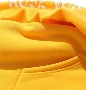 Sudaderas con capucha informales de invierno para hombre, Color sólido, 100% algodón, forro polar, ajuste Regular, secado rápido y transpirable, alta calidad - Product Image 2