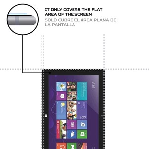 ฟิล์มกันรอยหน้าจอสำหรับแท็บเล็ตม็อบบี้ วินแท็บ 1000W มุมมองต่างๆ - Product Image 4