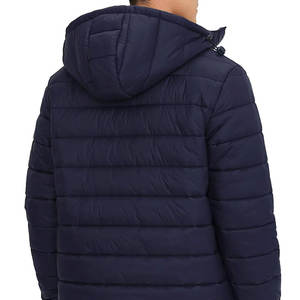 Chaqueta Acolchada con Capucha y Cremallera Delantera para Hombre, Estilo Casual, Chaqueta Ligera para Hombre, Chaqueta Acolchada de Longitud Regular para Hombre - Product Image 2