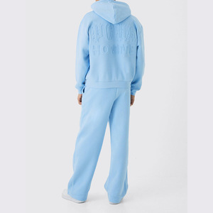 Alta Calidad Personalizado Hombres Chándal Poliéster Ropa Deportiva Moda Jogging Traje Proveedor - Product Image 5