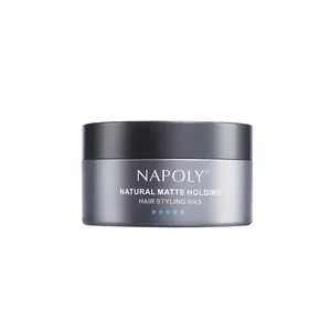 NAPOLY Hair Wax Private Label Manufacturer Organic Natural Best Elegance Perfume Strong Hold Pomade Styling Turkey Mens Hair Wax
