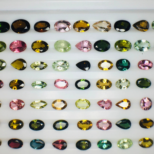 Excelente calidad AAA Natural Multi Turmalina Piedra preciosa suelta con brillo AAA perfecto haciendo pulido disponible a precio barato - Product Image 4