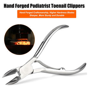 Ensemble de coupe-ongles en acier inoxydable vernis à miroir Coupe-ongles à orteil à ressort unique avec poignées russes - Product Image 2