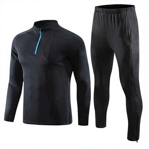 ชุดวอร์มกันลมลำลองสำหรับฤดูหนาว ชุดออกกำลังกาย 2 ชิ้น ชุดกีฬา ชุดวอร์มกันลม ไซส์ใหญ่ เสื้อแจ็คเก็ตผู้ชาย - Product Image 1