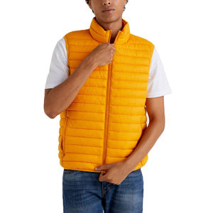 Chaleco Acolchado Informal de Alta Calidad y Ecológico para Hombre, Chaqueta de Lona sin Mangas Personalizada, Nueva Colección al por Mayor, Talla Grande, OEM - Product Image 3