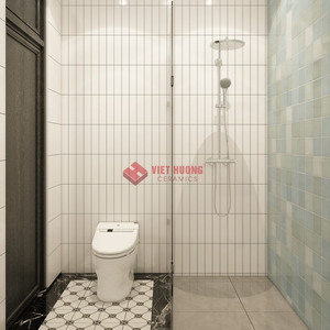 Carrelage en ciment 200x200mm, offrant un style saisissant grâce à sa fusion de tradition et de design moderne. - Product Image 4