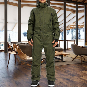 NUEVO Traje de Esquí Cálido de Invierno 2026 para Mujer, Mono Deportivo de Moda para Exteriores, Chaqueta con Capucha Cortavientos con Cremallera para Tecnología - Product Image 1