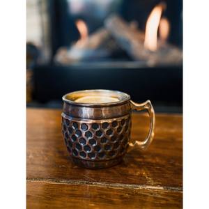 Taza de Cobre 100% Puro, Martillada, para Moscow Mule, Cerveza Pura, Hecha en India por ARTISTIQUE - Product Image 6