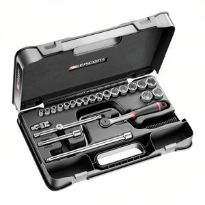 Juego de Llaves de Tubo Facom de 24 Piezas, 3/8'', Métricas, de 6 Puntas - Product Image 2