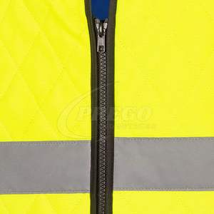 เสื้อกั๊กนิรภัยสำหรับงานผู้ชาย ดีไซน์ใหม่ สไตล์ลำลอง สำหรับฤดูใบไม้ผลิและฤดูใบไม้ร่วง ระบายอากาศได้ดี กันน้ำ ทนไฟ รับสกรีนโลโก้ตามแบบ - Product Image 5