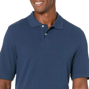 Alta calidad 100% algodón Color sólido hombres Polo camiseta superventas verano manga corta hombres Polos - Product Image 4