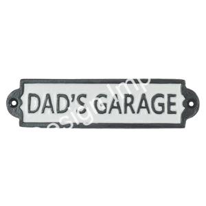 Plaque murale décorative « Le hangar du grand-père : Si il ne peut pas le réparer, personne ne peut » – Panneau général pour montage mural à prix abordable - Product Image 3