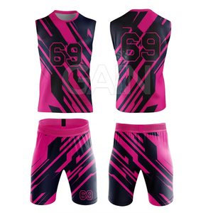 Uniformes de Fútbol 7 V 7 para Adultos, Sin Mangas, 100% Poliéster, Transpirable, de Secado Rápido, para Hombre - Product Image 2