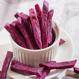 Casse-croûte secs de patate douce les plus vendus en gros lanières de patate douce violettes séchées pour les acheteurs en gros - Product Image 2