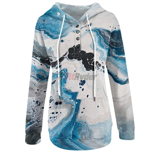 Conjunto de sudadera con capucha de Invierno para mujer con diseño de OEM personalizado, jersey con cuentas, chándal con bordado, sudaderas con capucha personalizadas al por mayor - Product Image 2