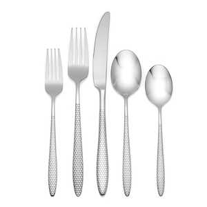 Bulk Quantity Supply From India Metal Silverware Flatware Spoon <b>Fork</b> <b>Knife</b> Stainless Steel Cutlery Set for Hotel Wedding Events - Product Image 5