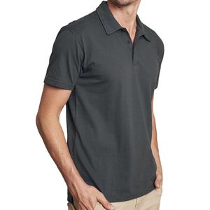 Camisetas de Polo de Golf de gimnasio activo de entrenamiento liso personalizado de algodón suave de alta calidad, camiseta de Polo DE HOMBRE CON CUELLO recortado cómodo 2025 - Product Image 2