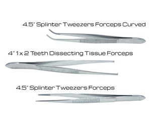 Kit avanzado de disección de acero inoxidable de 20 piezas para estudiantes de medicina Anatomía Laboratorio Scalper Cuchillo Mango Instrumentos quirúrgicos Base - Product Image 5