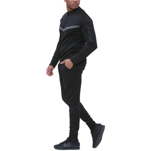 Conjuntos Deportivos Unisex de Alta Calidad, Estilo Urbano, Personalizados, con Corte Acampanado, Tallas Grandes, 100% Algodón, MOQ Bajo, Ajuste Regular, Forro Polar para Invierno - Product Image 3