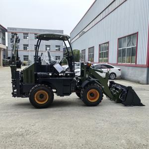 Nouveau grand mini tracteur agricole pelleteuse pelleteuse pelleteuse chargeur 4x4 Diesel - Product Image 4