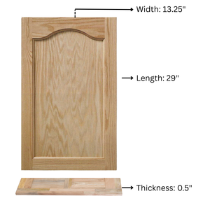 Façades de portes d'armoires de cuisine en bois massif de qualité supérieure de haute qualité pour la conception intérieure de cuisine moderne et de luxe Panneaux de portes d'armoires - Product Image 2