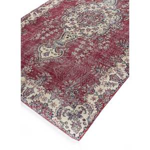 Tapis en laine noué à la main de grande taille, motif médaillon rouge et orange, pour la maison et le salon, tapis rectangulaire pour couloir - Pae-2875 - Product Image 2