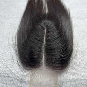 Extensions de cheveux vierges vietnamiens lisses de haute qualité, fermeture en dentelle HD 2x6 5x5, cuticules alignées, cheveux de CDY Hair, vente chaude - Product Image 3