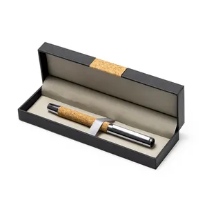Penna Roller Personalizzata con Base in Sughero per Gadget Promozionali - Product Image 1