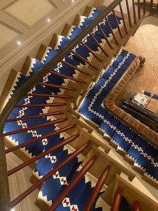 High Quality Modern Vintage Stair Rugs Modern Flat Woven Eco Friendly Wool Stair Rugs for Home Decor Carpet From ITHL - Product Image 2