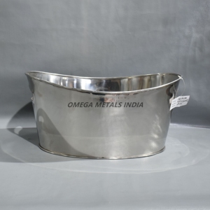 Seau à glace isolé en acier inoxydable à double paroi Refroidisseur de champagne et de bière élégant avec couvercle pour un usage domestique et une collecte en plein air - Product Image 4