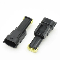 Para Bosch, enchufe de inyector Common Rail de combustible diésel automático de 2 pines, enchufe de Sensor de cigüeñal de coche 1928403698/1928404226 para hombre/mujer