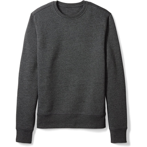 Sweat-shirt confortable en coton mélangé basique offrant une coupe extensible adaptée à l'exercice, à la course et aux vêtements décontractés - Product Image 1