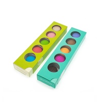 Emballage de boulangerie recyclable boîte en papier pour dessert sucré biscuit macarons boîte d'emballage pour gâteau pâtisserie crêpe biscuit avec séparateurs de fenêtre