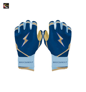 Guantes de Bateo de Softbol Antideslizantes, Duraderos, Transpirables y Elásticos, Guantes de Bateo de Béisbol Personalizados para Hombre - Product Image 1