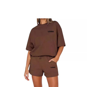 T-shirts en coton pour femmes avec logo personnalisé T-shirts décontractés de couleur unie à la mode pour femmes Vente en gros de qualité supérieure décontractés de haute qualité - Product Image 6