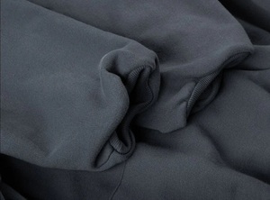 Diseño personalizado de talla grande hombro caído lavado ácido en relieve 100% algodón Fleece distress diseño único capucha recortada Sudadera con capucha para hombres - Product Image 6