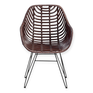 Silla de Ratán Moderna y Cómoda para el Hogar, Muebles para Apartamento, Villa, Restaurante, Sala de Estar, Mimbre al por Mayor - Product Image 1