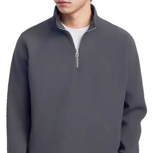 Offres Spéciales Jogging Hommes Demi Zip Sweat Personnalisé Casual Polaire Personnalisé Meilleure Vente Pas Cher Prix Demi Zip Sweat Pour Hommes - Product Image 6