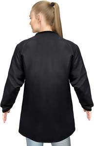 Uniformes de cosmétologue Chien Toilettage Smock Hiver Polyester/Coton Brodé Pull À Capuche Barber Workwear - Product Image 5